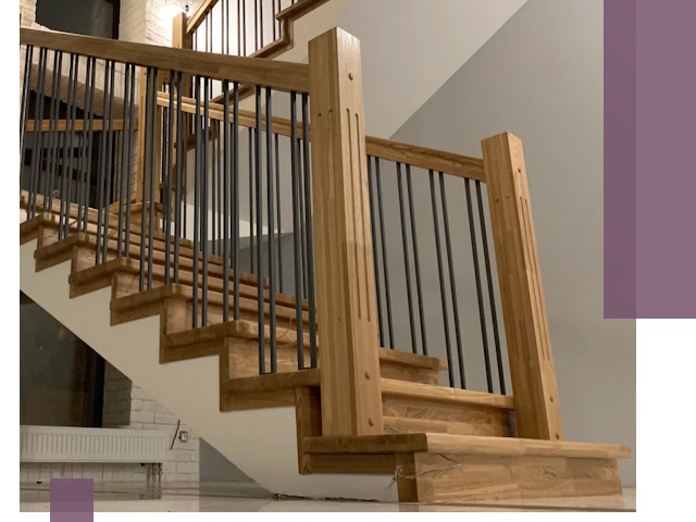 Реставрация деревянных и металлических лестниц в Элисте