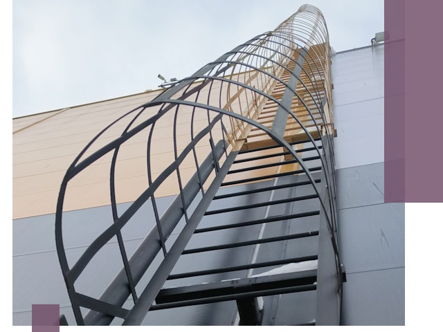 Изготовление и монтаж пожарных лестниц в Элисте профессионально