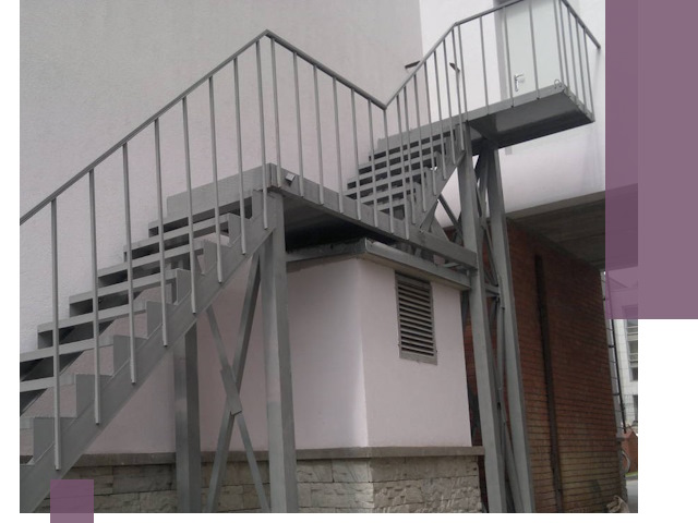 Монтаж пожарных лестниц под ключ в Элисте с гарантией качества