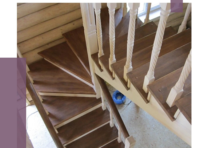 Реставрация деревянных лестниц в Элисте от 4350 руб.