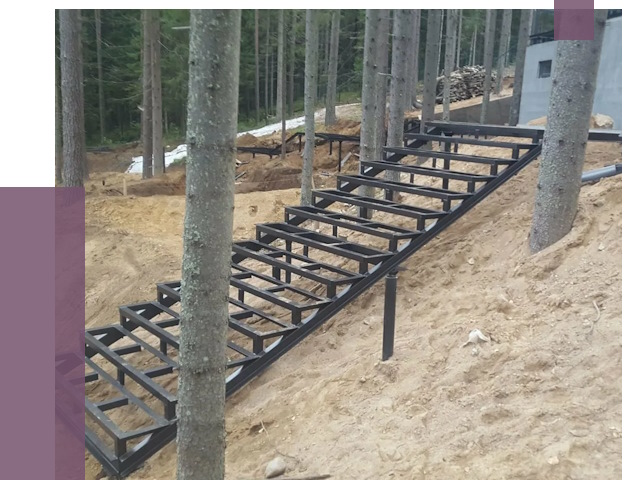 Монтаж металлических лестниц в Элисте от 13722 руб. 