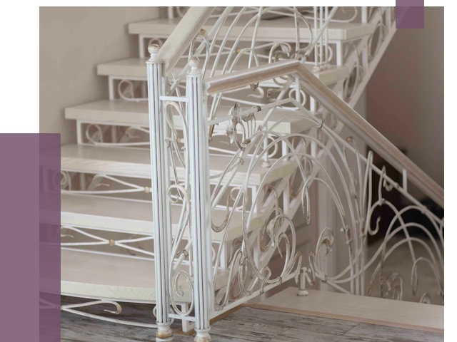 Изготовление кованых лестниц на заказ в Элисте от 88026 руб. | ПРОЛЁТ-Элс