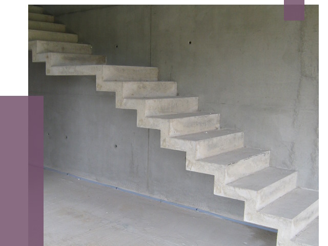 Бетонные лестницы в Элисте от 19159 руб. под ключ | ПРОЛЁТ-Элс