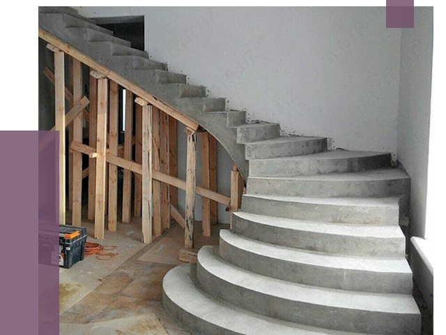 Изготовление бетонных лестниц под ключ в Элисте от 20194 руб. | ПРОЛЁТ-Элс