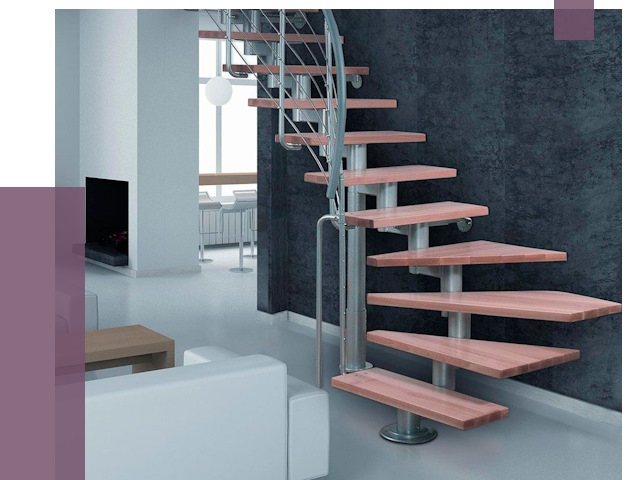 Модульные лестницы в Элисте от 17087 руб. — купить в ПРОЛЁТ-Элс