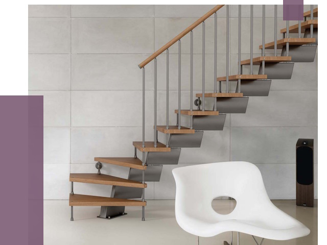 Монтаж модульных лестниц в Элисте от 6421 руб. 