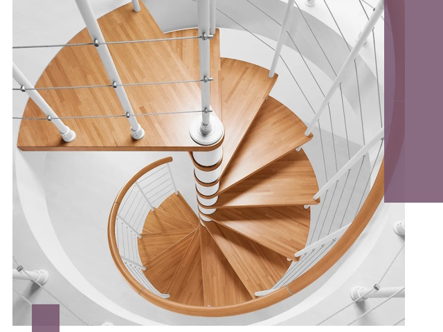 Изготовление винтовых лестниц под ключ в Элисте