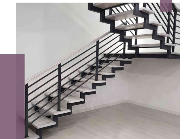 Лестницы на металлокаркасе под ключ в Элисте от 12945 руб. | ПРОЛЁТ-Элс