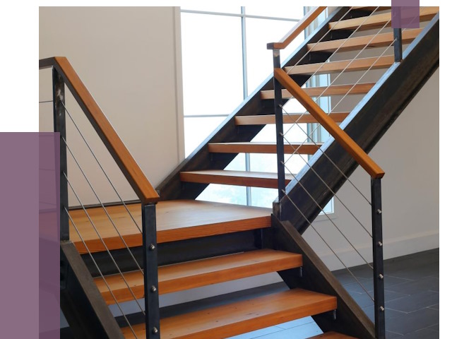 Изготовление лестниц на металлокаркасе в Элисте от 19159 руб. | ПРОЛЁТ-Элс