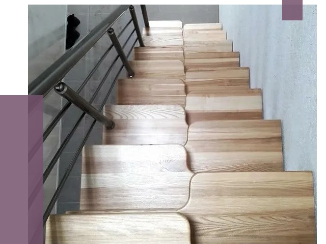 Лестницы гусиный шаг в Элисте от 13204 руб. под ключ | ПРОЛЁТ-Элс