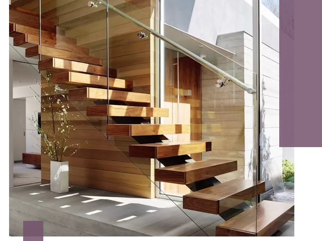 Современные лестницы на заказ в Элисте — изготовление и монтаж