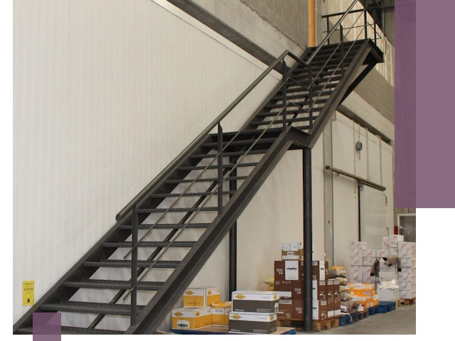 Лестницы для производства в Элисте — изготовление и монтаж
