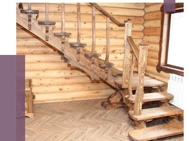 Лестницы в баню в Элисте от 19366 руб. — изготовление | ПРОЛЁТ-Элс