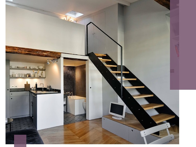 Лестницы на антресоль под ключ в Элисте — изготовление и монтаж