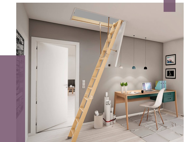 Чердачные лестницы в Элисте — от 14757 руб. | ПРОЛЁТ-Элс