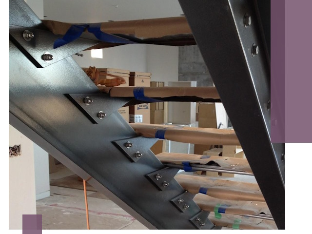 Усиление лестничных конструкций и усиление опор в Элисте