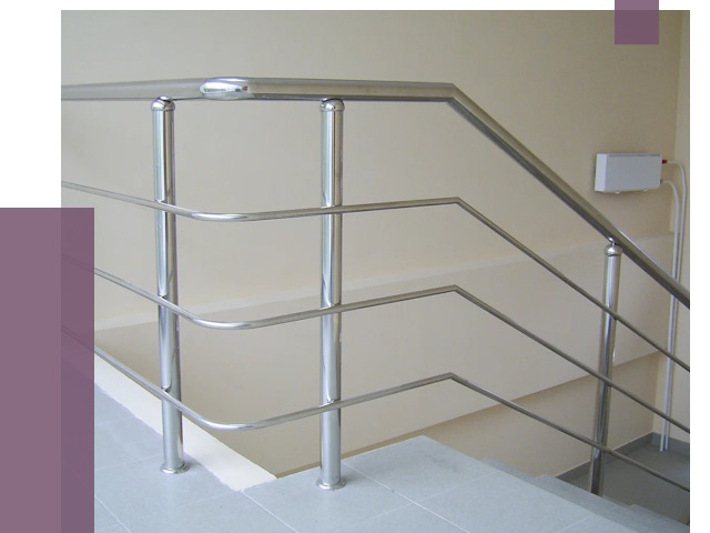 Алюминиевые перила в Элисте от 6421 руб. под ключ | ПРОЛЁТ-Элс