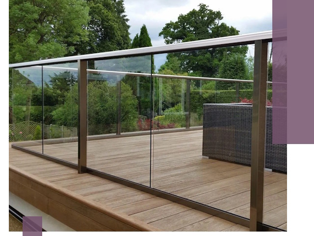 Алюминиевые перила на заказ в Элисте — монтаж и гарантия