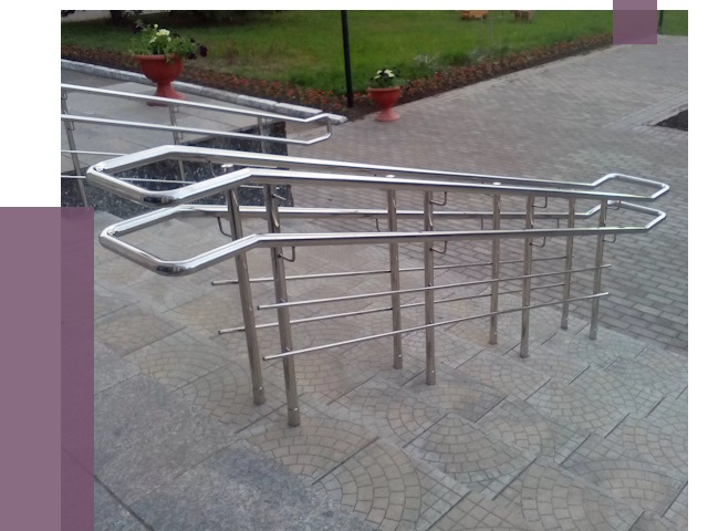 Перила для инвалидов в Элисте от 7684 руб. под ключ | ПРОЛЁТ-Элс