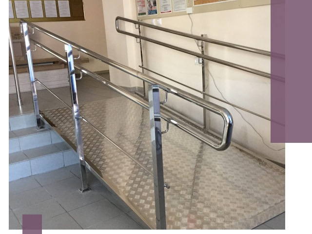 Перила для инвалидов в Элисте — надежные поручни и ограждения