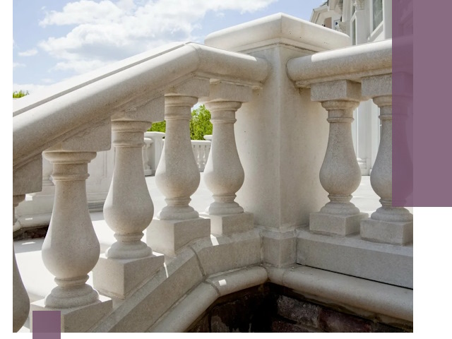 Балюстрады из металла и камня под ключ в Элисте