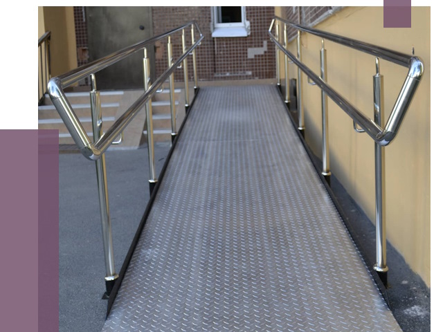 Пандусы в Элисте от 12427 руб. — установка для инвалидов | ПРОЛЁТ-Элс