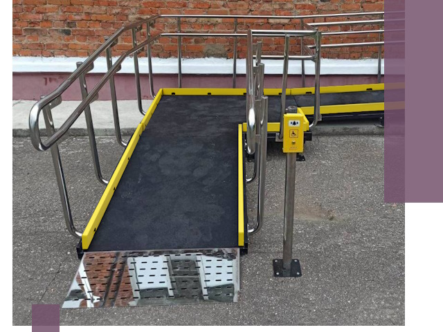 Изготовление наклонных пандусов для инвалидов в Элисте