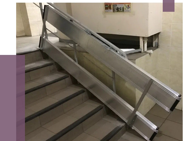 Откидные пандусы в Элисте от 6731 руб. — купить | ПРОЛЁТ-Элс