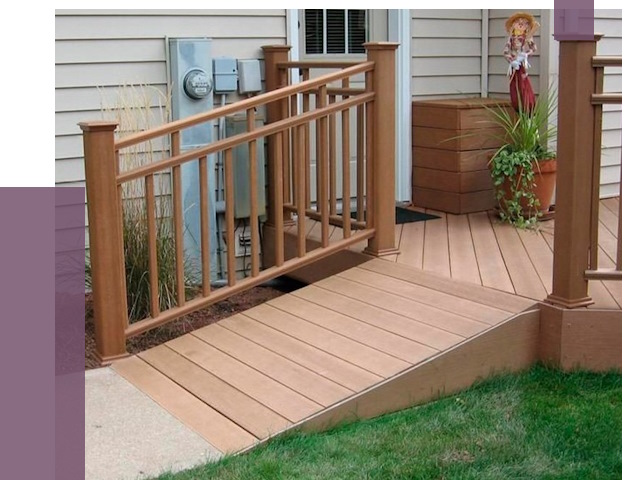 Пандус на крыльцо в Элисте под ключ от 7871 руб. 