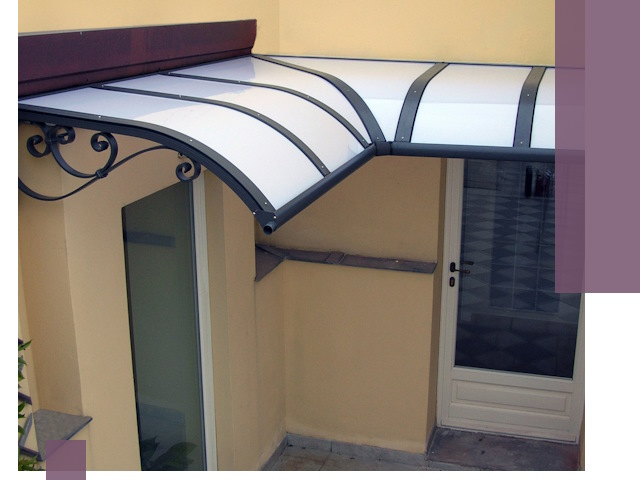 Монтаж козырьков любой сложности в Элисте под ключ