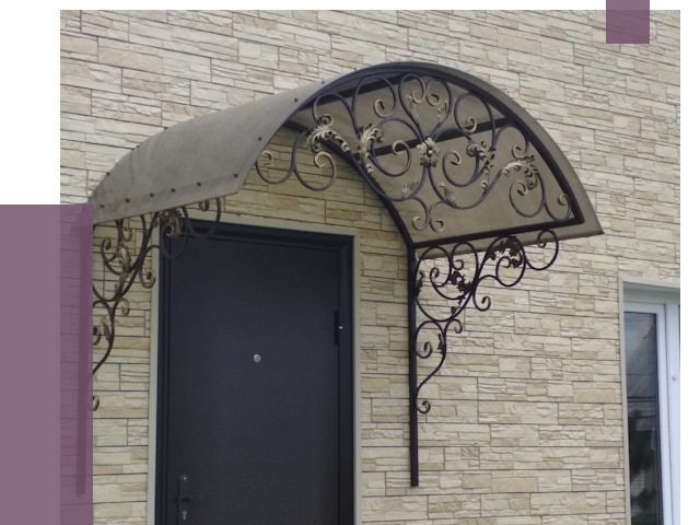 Ремонт козырьков в Элисте от 7508 руб.  | ПРОЛЁТ-Элс