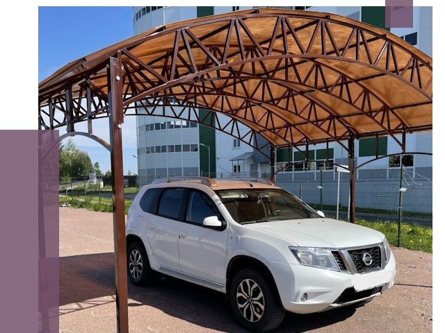 Недорогие навесы в Элисте от 43495 руб.  | ПРОЛЁТ-Элс