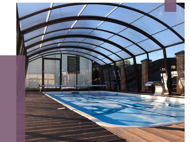 Навесы для бассейна в Элисте от 16984 руб. под ключ | ПРОЛЁТ-Элс