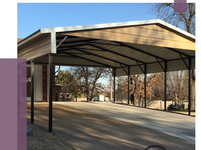 Двускатные навесы в Элисте от 8129 руб.  | ПРОЛЁТ-Элс