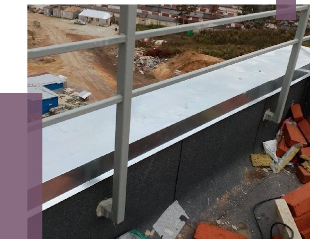 Монтаж парапетов в Элисте от 4350 руб.  | ПРОЛЁТ-Элс