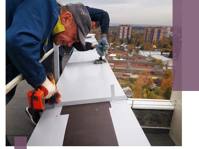 Монтаж парапетов в Элисте — установка прочных металлических ограждений