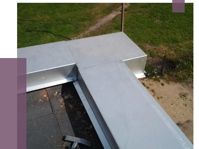 Оцинкованные парапеты в Элисте от 8129 руб.  | ПРОЛЁТ-Элс