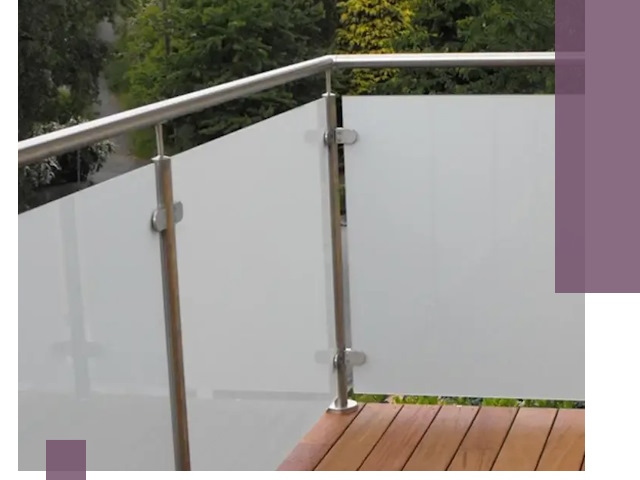 Алюминиевые парапеты для балконов и террас в Элисте