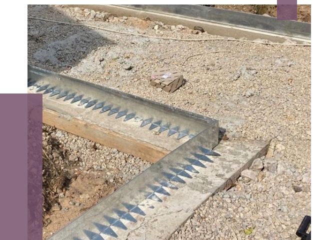 Нержавеющие бордюры в Элисте от 4867 руб. под ключ | ПРОЛЁТ-Элс