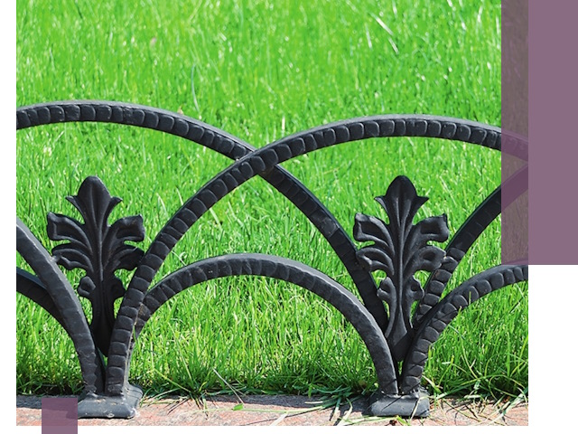 Декоративные металлические бордюры под ключ в Элисте