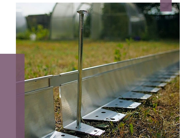 Металлические бордюры для газона в Элисте от 4350 руб. | ПРОЛЁТ-Элс