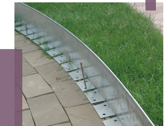 Металлические бордюры для тротуаров в Элисте от 8803 руб.