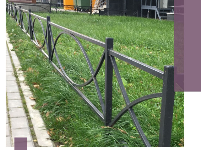 Газонные ограждения из металла в Элисте — монтаж и продажа