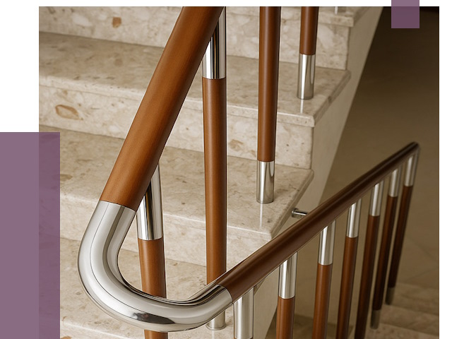 Монтаж поручней в Элисте от 9838 руб. монтаж под ключ | ПРОЛЁТ-Элс