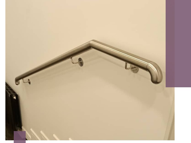 Изготовление пристенных поручней в Элисте под ключ за сроки